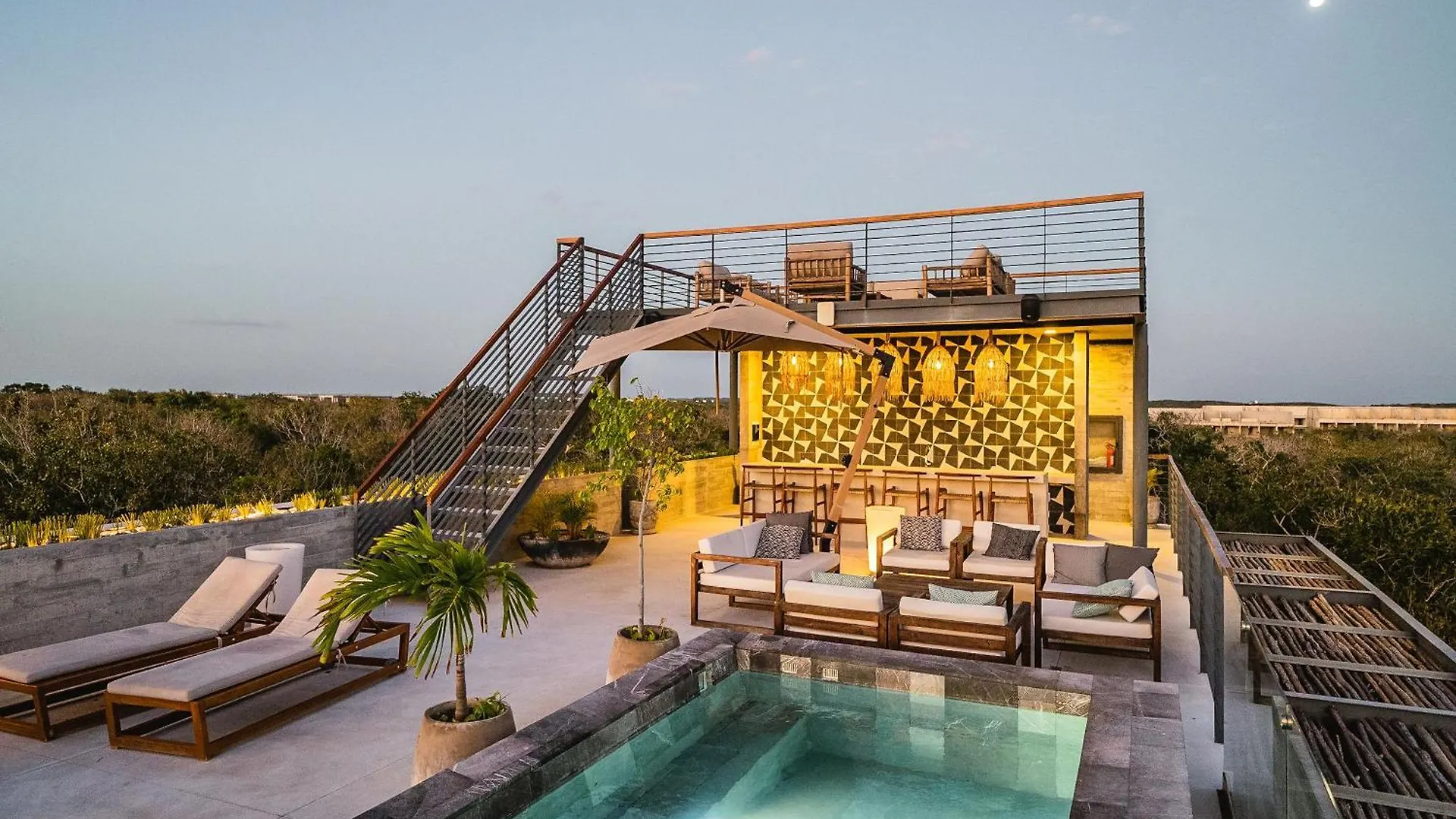 Apartment Waterworld Tulum 1Br Cenote Rooftop Pools Gym