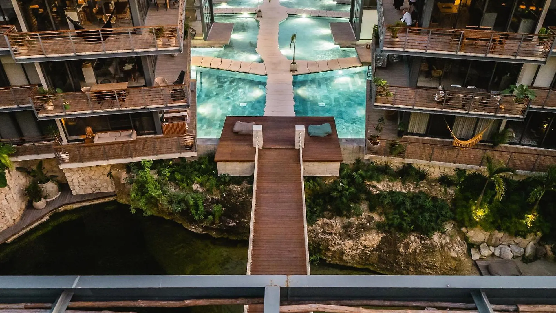 Apartment Waterworld Tulum 1Br Cenote Rooftop Pools Gym