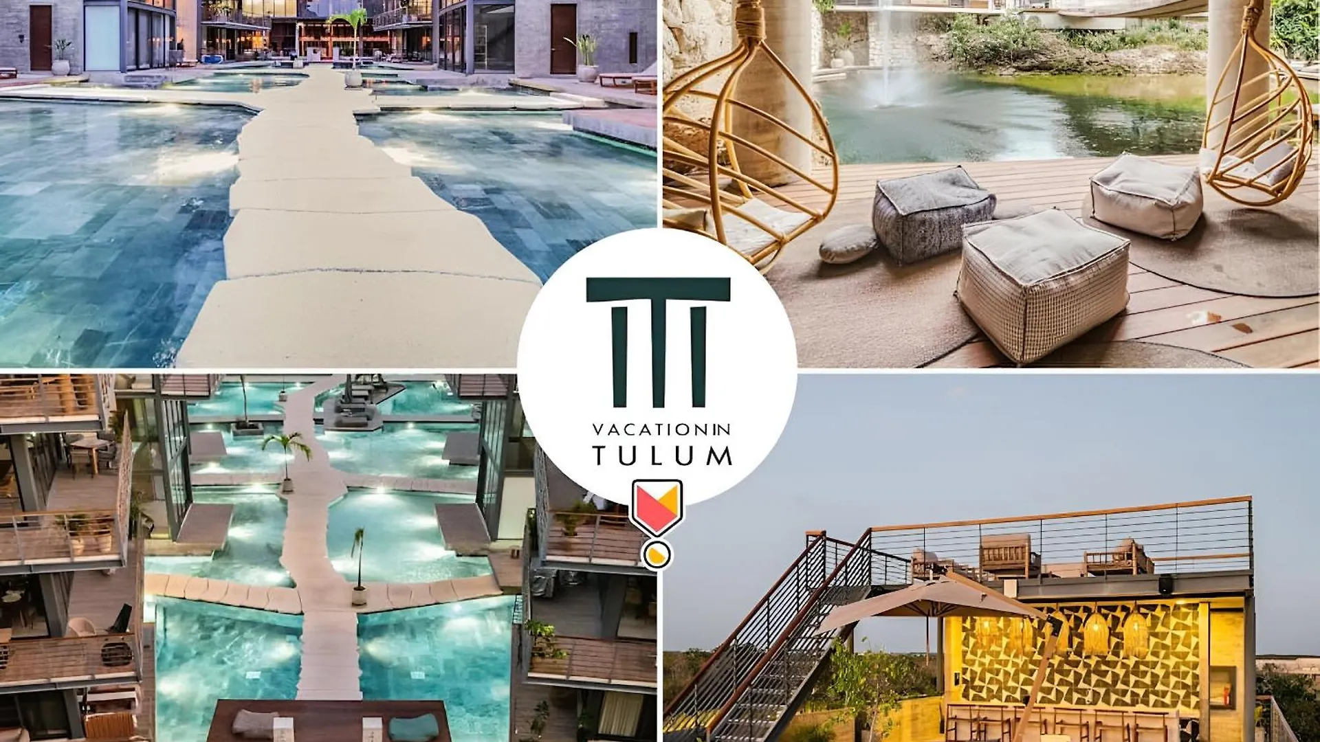 Apartment Waterworld Tulum 1Br Cenote Rooftop Pools Gym